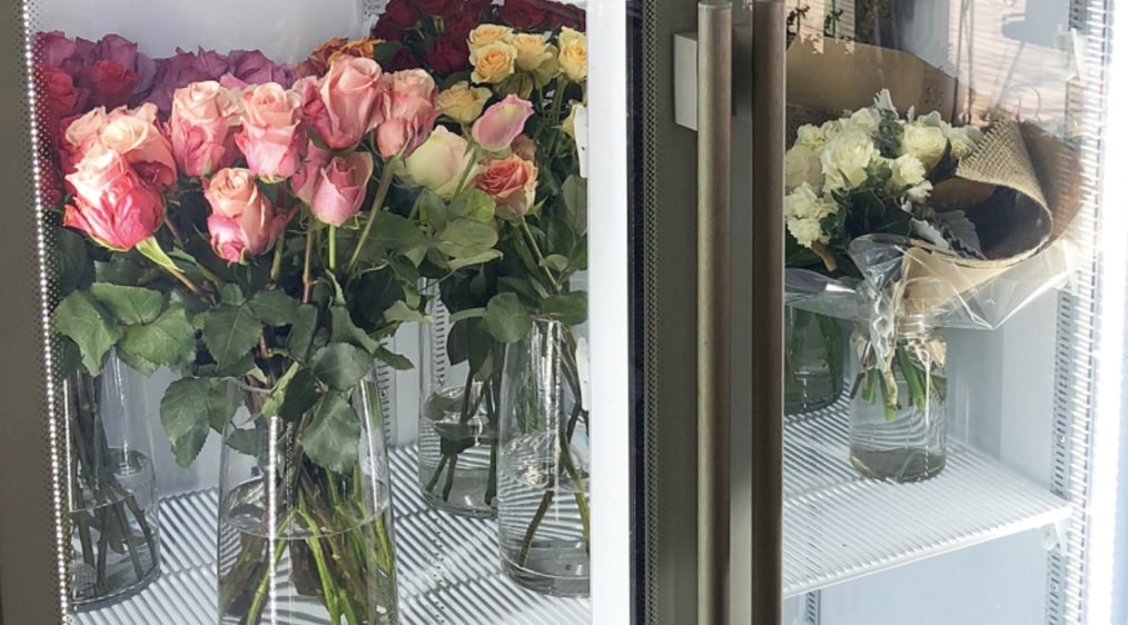 Store your flowers in the fridge