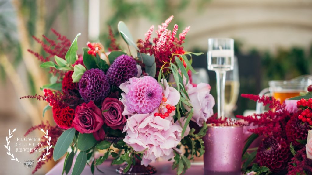 Pair up expensive blooms with cost-effective ones